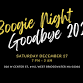 Boogie Night - Goodbye 2025! event in West Bridgewater, MA