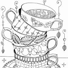 Also i spell 'color' like 'colour' as i'm bristish so apologies for any annoyance it may cause. Tea Cup Coloring Page Elegant Stacked Teacups Enlightened Coloring Coloring Pages Coloring Pages Winter New Year Coloring Pages