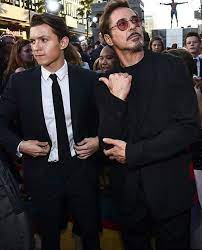 Tom Holland Und Robert Downey Jr Downey Holland Jr Promis Robert Tom Und Tom Holland Tom Holland Imagines Tom Holland Spiderman