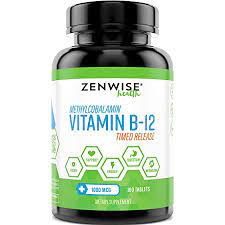 Certain populations either have elevated b12 needs or have diminished capabilities to absorb b12: Amazon Com Vitamin B12 1000 Mcg Supplement Natural Energy Booster Benefits Heart Digestive And Brain Function 160 Count Timed Release Tablets Health Personal Care