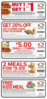 5 Combo Free Kids Meal And More At Quiznos Coupon Via The Coupons App Free Kids Meals Coupon Apps Kids Meals