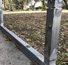 The metal roof extends over the edge a minimum 1' on every carport: Carport Height Issue And Ideas On Raising It Page 2 Jayco Rv Owners Forum