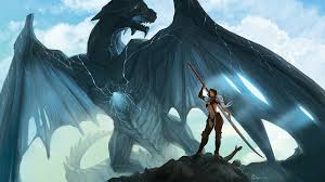 Dark sky wallpaper dragon wallpaper 1080p. 47 Woman And Dragon Wallpaper On Wallpapersafari