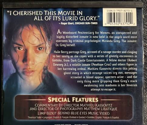 Gothika (2003) - DVD - used – The Emporium Spooky Goods & More LLC