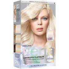 L'oreal colorzap hair color remover can be used to remove permanent hair dyes and make them ready for a new color. L Oreal Paris Feria Permanent Hair Color Extreme Platinum Shop Hair Color At H E B