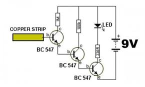 Sse E Mais Daqueles Circuitos Bem Simples Um Detector De Eletricidade Porem De Grande Utilida Diagrama De Circuito Electrico Eletricidade Esquemas Eletronicos