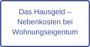 Sie werden am jahresende abgerechnet. Das Hausgeld Nebenkosten Bei Wohnungseigentum