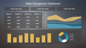 Key performance indicators (kpis) help you optimize your organization's most valuable asset and major this free excel template is a business development kpi dashboard. Free Sales Management Dashboard Powerpoint Template Slidemodel