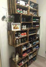 This project could easily transform any corner of your home into a stylish yet functional place to keep your shoes! 62 Easy Diy Shoe Rack Storage Ideas You Can Build On A Budget
