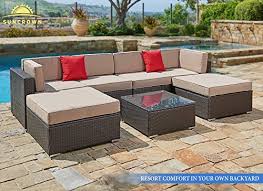 How to make a how to make a storage shed out of pallets. Suncrown Outdoor Furniture Luxury 6 Piece Wicker Sectional