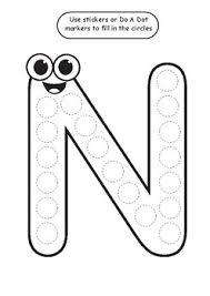 This page shows an example of the letter n. Letter N Coloring Page Worksheets Teaching Resources Tpt