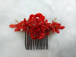珮珮ㄉ手工纏花 新娘春仔花牡丹富貴豪華版 露天拍賣 crafts diy and crafts chinese jewelry