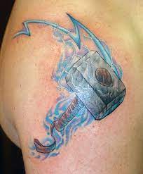 Tattoos Oddities Hammer And Lightning Thor Tattoo Hammer Tattoo Thor Hammer Tattoo Witch hammer tattoo, elkhart, indiana. pinterest