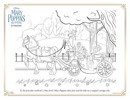 Funny lion coloring page for kids. Mary Poppins Returns Coloring Pages And Activities