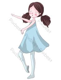 Maybe you would like to learn more about one of these? Chica Bailando Dibujada A Mano De Dibujos Animados Elementos Graficos Plantilla Psd Descarga Gratuita Pikbest