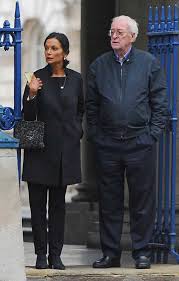 By amelia wynne for mailonline. Get Carter A Taxi Sir Michael Caine Left Waiting For A Lift With Wife Shakira Celebrity Wotnot