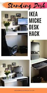 Ikea Hack Standing Desk Ikea Standing Desk Desk Hacks Ikea Hack