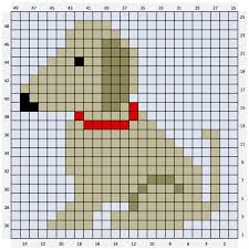 Dog C2c Crochet Chart Free Download Crochet Dog Patterns