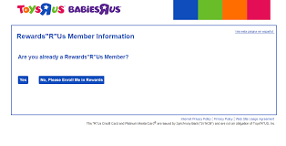 Go to our website and click your account at the top of any page. How To Apply For A Toys R Us Credit Card