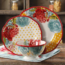 The pioneer woman gorgeous garden salad plates, set of 4. The Pioneer Woman Blossom Jubilee 12 Piece Dinnerware Set Walmart Com Pioneer Woman Dinnerware Pioneer Woman Dishes Pioneer Woman Kitchen Decor