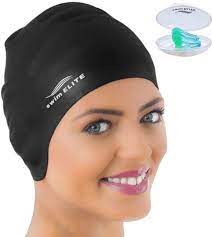 The hair guard headband is a secret tool that helps make your swim cap waterproof. Amazon Com Swim Cap For Long Hair Silicone Swimcap For Long Hair Swimming Caps For Women Men Silicone Swim Caps For Long Hair Bathing Cap To Keep