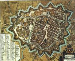 Map Of Groningen Netherlands In The 17th Century Imgur Fantasy City Map Ancient Maps Old Maps