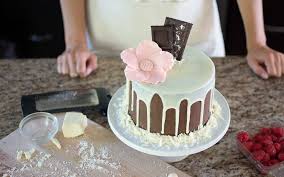 Pearl crystal diamante buckle decoration | non edible cake. Decorated Drip Cake 5 Steps With Pictures Instructables