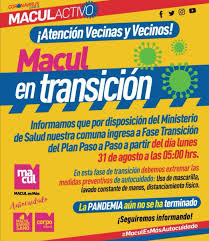 Por lo mismo, al pasar a dicha fase, toda la región tiene cierta libertad para circular de lunes a viernes, pero con restricciones para fines de semana y ¿qué permisos son necesarios y cuántos se pueden pedir? Municipalidad Macul Twitterissa Nuestra Comuna Hoy Ingreso A Fase 2 Del Plan Paso A Paso Solicitamos A Vecin S Continuar Con Las Medidas De Autocuidado Respetar El Distanciamiento Social Uso De Mascarilla Obligatoria