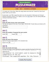Teachers, students, and parents can use it to create customized puzzles for any content area. Puzzlemaker Hisd Tech Notes