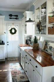 Beautiful Cottage Kitchen Design Ideas 07 Small Cottage Kitchen Rustic Farmhouse Kitchen Farmhouse Kitchen Cabinets