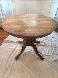How To Refinish A Table Home Stories A To Z Refinish Wood Furniture Refinishing Kitchen Tables Refinished Table