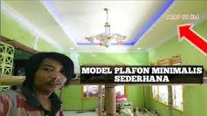 30 model plafon minimalis terbaik tren 2020 dekadeko com nah ini inspirasi model plafon minimalis sederhana mewah hingga modern untuk rumah impian anda. Model Plafon Minimalis Sederhana Dengan Drop Ceilling 60 Cm Youtube