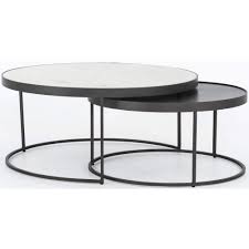 Calculations are rounded to the nearest two decimal places. Evelyn Round Nesting Coffee Table High Fashion Home