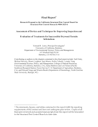 We have also been awarded community recognition from the california state assembly, the california state senate, and the united states congress. Https Www Pestboard Ca Gov Howdoi Research Ucbfinal Pdf