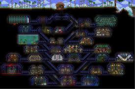 Hey guys, this time i went ahead and made another build this times its an underground basevillage, hope you 100 awesome terraria house ideas! After Two Weeks Of Work It S Complete My Modded Underground Base With A Themed Room For Every Npc Lemme Know What You Think Terraria