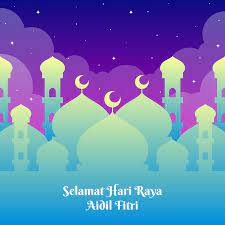 Majlis mempersilakan ustaz norhisham bagi memimpin bacaan doa. Hari Raya Greetings Template With Mosque Background Eid Card Designs Window Illustration Ramadan Background