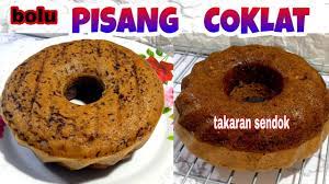 Kita tau betul bahwa pisang merupakan buah yang banyak mengandung vitamin. Bolu Kukus Pisang Coklat No Mixer No Oven Takaran Sendok Dirumahaja Youtube