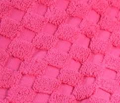 Cotton bath mat or rug. Luxurious Linenhall 850gsm 100 Cotton Reversible Bath Mat In Hot Pink