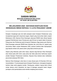 Pegawai bergaji hari 6.1 tertakluk dengan para 2.1, pegawai yang masih dibayar gaji hari pada tarikh pembayaran bkk ini, perkiraan kelayakan adalah berdasarkan formula berikut: Bernama Radio Bayaran Bantuan Khas Kewangan Rm500 Bagi Facebook