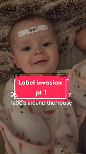 Kids Label Everything in Parents House