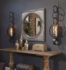 Choose from beautiful and innovative designs by artemide, anglepoise, cerno, and flos, among others. Uttermost Ireneus Burnished Silver Mirror Wall Sconces Living Room Sconces Living Room Metal Wall Sconce