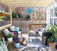 I am looking to install privacy screens on my concrete patio. Patio Decorating Ideas Turning A Deck Into An Outdoor Living Room