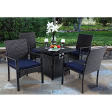 The cover zips down the front, so it's easy to get on and off. Phi Villa Gas Fire Pit Table 28 Inch Square Outdoor Patio Propane 50000 Btu Fire Pit Table With Lid And Blue Fire Glass Fire Tables Multikeratin Patio Lawn Garden