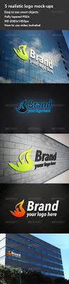 5 Realistic Interior Exterior Logo Mockups Logo Mockup Mockup Logos