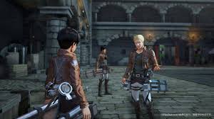 New Details On Attack On Titan Ps4 Game Screenshots Trailer Attack On Titan Attack On Titan Game Titans