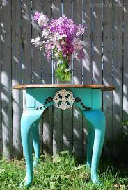 Side Table Redo With Devine Paint