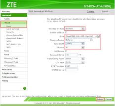 Tutorial berikut mengenai teknik hacking/cara mengetahui password administrator dari modem zte f609 indihome. Nastrojka Wi Fi Na Promsvyaz Mt Pon At 4 Zte Zxhn F609