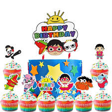 Ryan's world squishy figure capsule on mercari. Hongfeng Ryan S World Birthday Party Supplies Ryans World Happy Birthday Banner Pre Assembled Buy Online In Japan At Desertcart Jp Productid 221339176