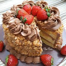 Mocca Nougat Cake Recipe From Ig Imeliciouz1085 By Lanny S Dari Buku Cake Populer Ala Singapura Via Resep Kue Mangkok Makanan Manis Resep Makanan Penutup