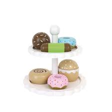 Pastry cake cookie service, präsentationstabletts sind bei bedibuy.com mit verschiedenen modelloptionen. Jabadabado Etagere Mit Kuchen Online Kaufen Emil Paula Kids